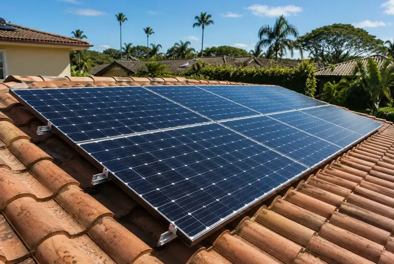 Installation de panneaux solaires à Bonnieux