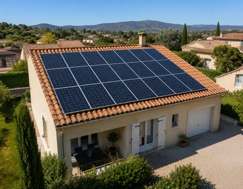 Prime à l'autoconsommation panneaux solaires Bonnieux — aide financière de l'État